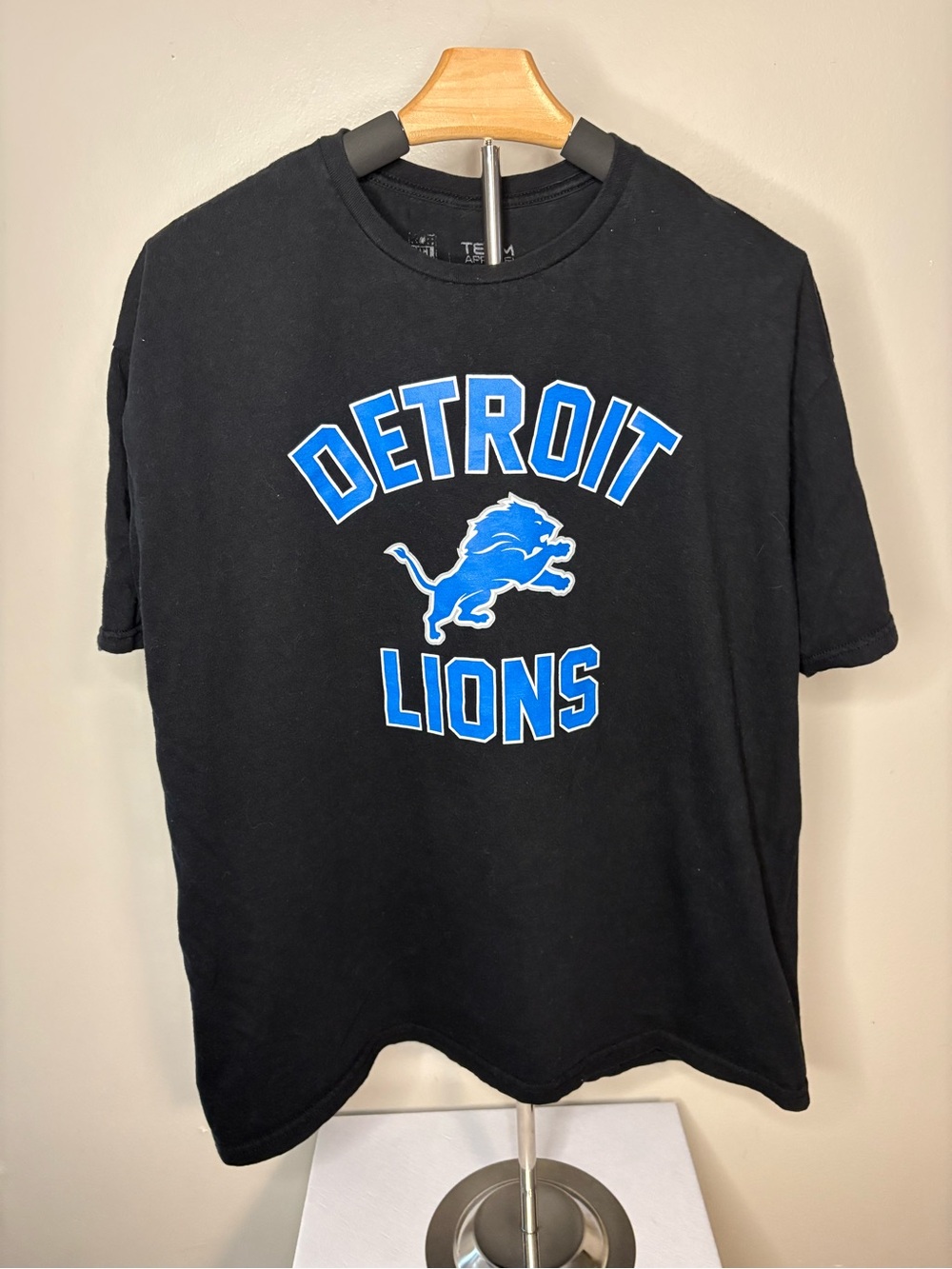 Team Apparel Black NFL Crewneck Tee